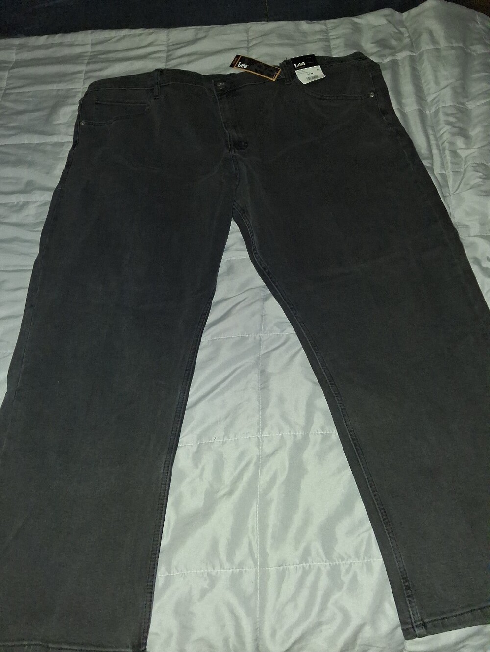 Lee Herirage Women's Straight Leg High Rise Dark Crush Jeans